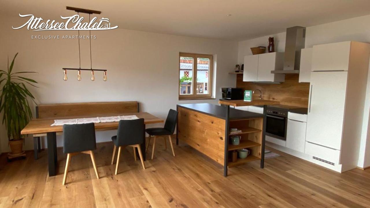 Attersee-Chalet Angermann Familie Spalt Steinbach am Attersee Eksteriør bilde
