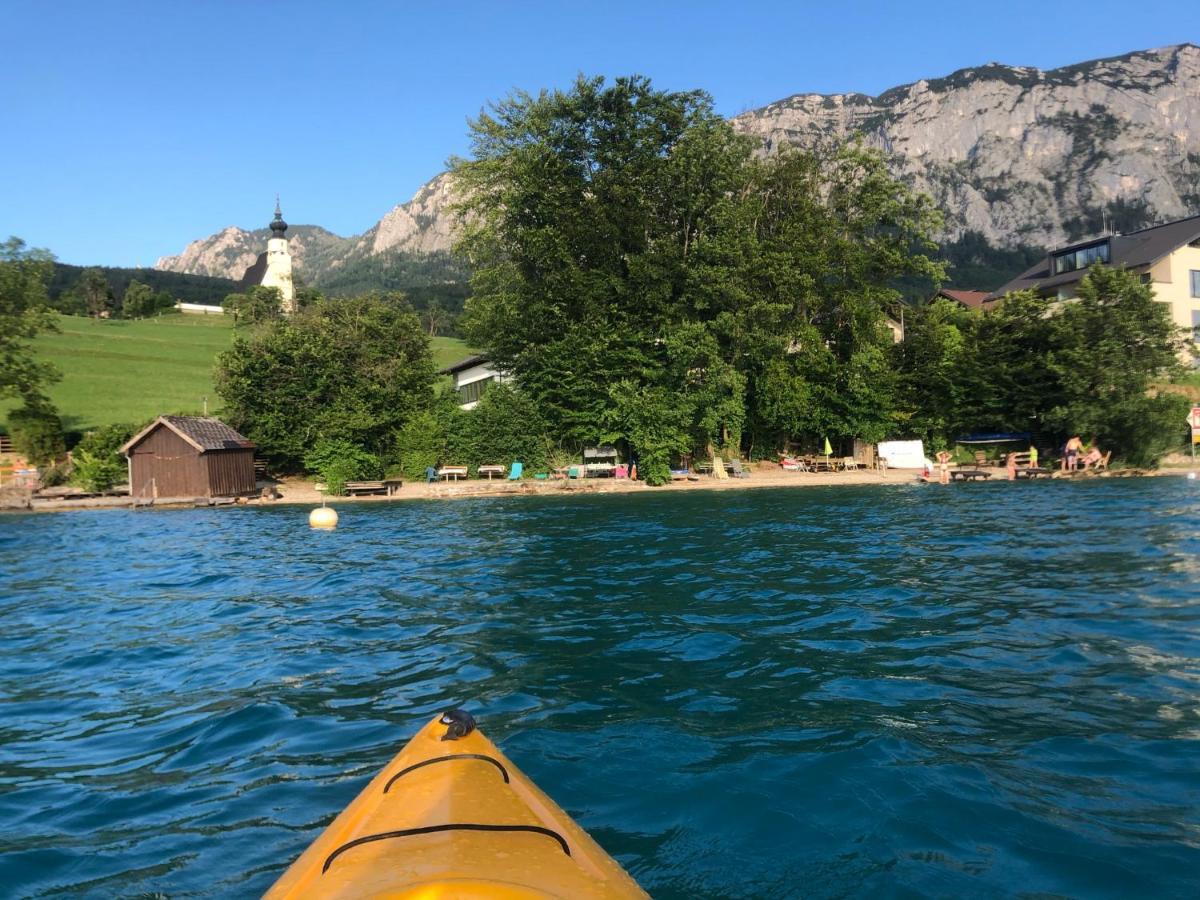 Attersee-Chalet Angermann Familie Spalt Steinbach am Attersee Eksteriør bilde