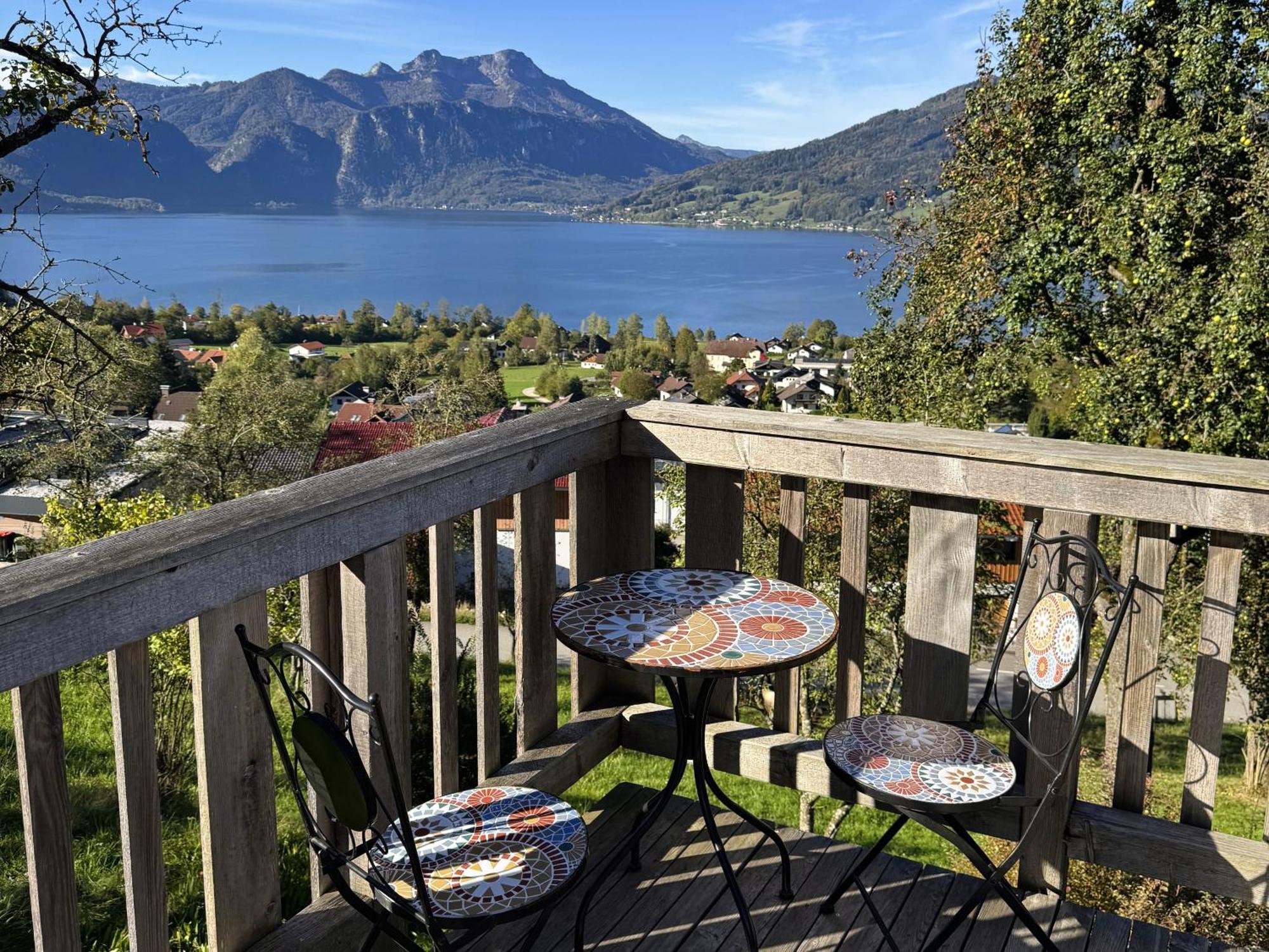 Attersee-Chalet Angermann Familie Spalt Steinbach am Attersee Eksteriør bilde