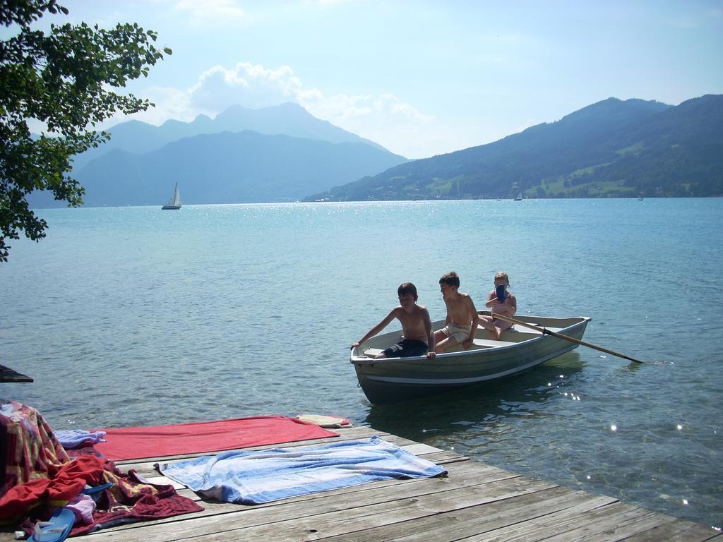 Attersee-Chalet Angermann Familie Spalt Steinbach am Attersee Eksteriør bilde